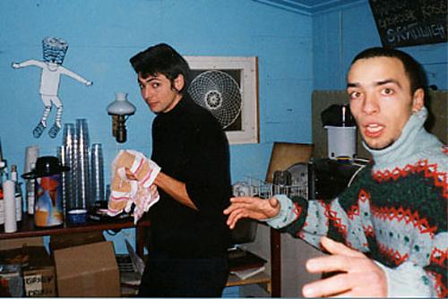 Philippe and Macio - the day after - Schwitz @ Himmel 26.12.2ooo